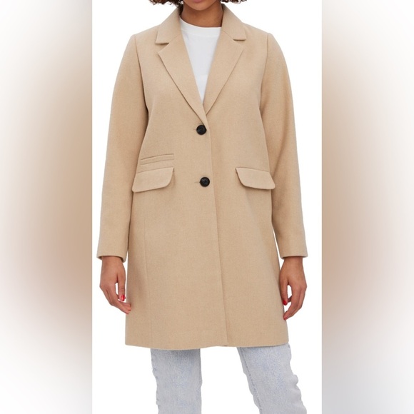 Vero Moda Bonus Coat - NWT - Size XL Classic Style - Picture 1 of 13